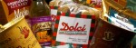 Dolci gift baskets come with biscotti, chocolate, coffee and fun seasonal surprises