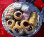 Italian butter Cookies at the farmer's market