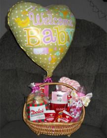 Welcome Baby! Gift basket